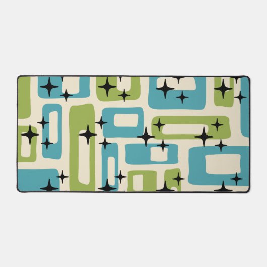 Mittelalter Modernes Abstraktes Muster Schreibtischunterlage (Vorderseite)