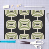 Mittelalter Modernes Abstraktes Muster Seidenpapier (Handwerk)