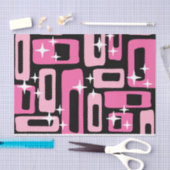 Mittelalter Modernes Abstraktes Muster Seidenpapier (Handwerk)