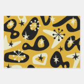 Mittelalter Modernes Atomprogramm Abstrakt Geschenkpapier Set (Vorderseite 3)