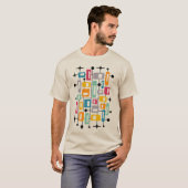 Mittelalter Modernes Atomprogramm Abstrakt T-Shirt (Vorne ganz)