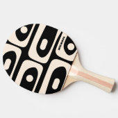 Mittelalter Modernes Minimalistisches Personalisie Tischtennis Schläger (Seitenansicht)