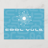 Mittelalter Modernes MOD "Cooles Weihnachten" Feiertagspostkarte (Vorderseite)