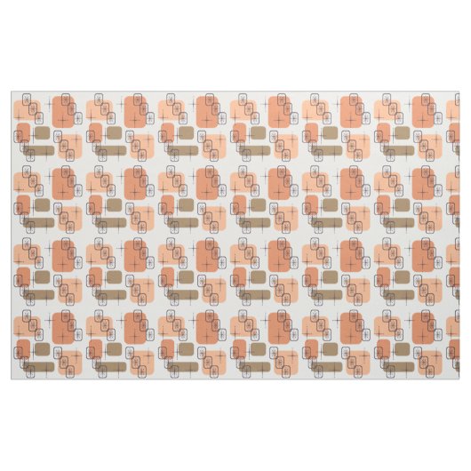 Mittelalter Modernes Orange Brown Stoff (Yard (91,4 cm))