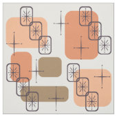 Mittelalter Modernes Orange Brown Stoff (Muster)