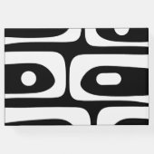 Mittelalter Modernes Retro Piquet Personalisiert Gästebuch (Rückseite)