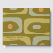 Mittelalter Modernes Retro Piquet Personalisiert Gästebuch (Vorderseite)