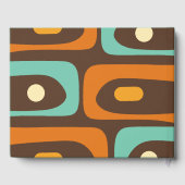 Mittelalter Modernes Retro Piquet Personalisiert Gästebuch (Rückseite)