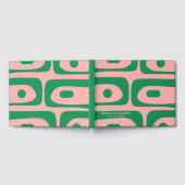 Mittelalter Modernes Retro Piquet Personalisiert Gästebuch (Voll)