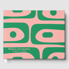 Mittelalter Modernes Retro Piquet Personalisiert Gästebuch