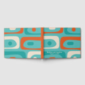 Mittelalter Modernes Retro Piquet Personalisiert Gästebuch (Voll)