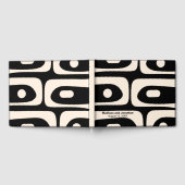 Mittelalter Modernes Retro Piquet Personalisiert Gästebuch (Voll)