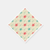 Mittelalter Modernes Weihnachtsmuster Serviette (Ecke)