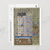 Mittelalter: Oktober Postkarte (Vorne/Hinten)