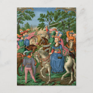 Mittelalter Postkarte