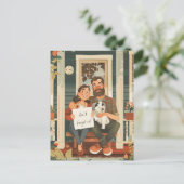 Mittelalter Postkarte (Stehend Vorderseite)