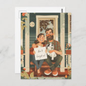 Mittelalter Postkarte (Vorne/Hinten)