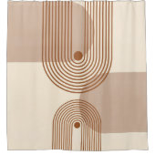 Mittelalter Regenbogen Duschvorhang (Vorderseite)