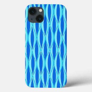 Mittelalter-Ribbon-Druck - Blautöne Case-Mate iPhone Hülle