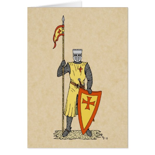 Mittelalter Ritter Anfang des 13. Jahrhunderts (Vorne)