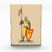 Mittelalter Ritter Anfang des 13. Jahrhunderts Fotoblock (Vorderseite)