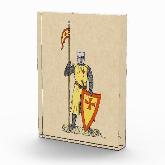 Mittelalter Ritter Anfang des 13. Jahrhunderts Fotoblock (Rechts)
