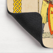 Mittelalter Ritter Anfang des 13. Jahrhunderts Mousepad (Ecke)