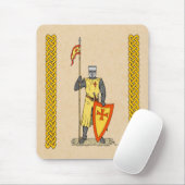 Mittelalter Ritter Anfang des 13. Jahrhunderts Mousepad (Mit Mouse)