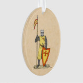 Mittelalter Ritter Anfang des 13. Jahrhunderts Ornament (Vorderseite)