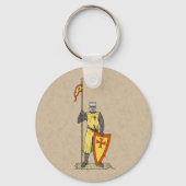 Mittelalter Ritter Anfang des 13. Jahrhunderts Schlüsselanhänger (Rückseite)
