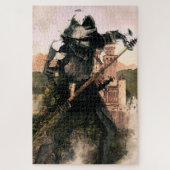 Mittelalter Ritter der Alten Zeiten Puzzle (Vertikal)