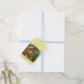 Mittelalter Rustikale Weihnachten Geschenkanhänger (Mit Garn)