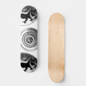 Mittelalter-Schilde Skateboard (Vorderseite)