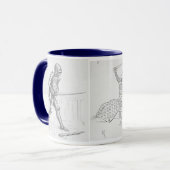 Mittelalter Tasse (Vorderseite Links)
