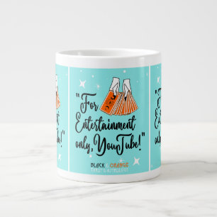 Mittelalter-Tasse: Nur zur Unterhaltung, YouTube! Jumbo-Tasse