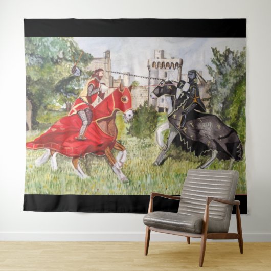 Mittelalter Wandteppich (Beispiel (Horizontal))