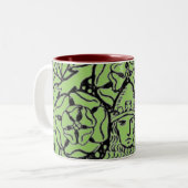 Mittelalter Zweifarbige Tasse (Vorderseite Links)