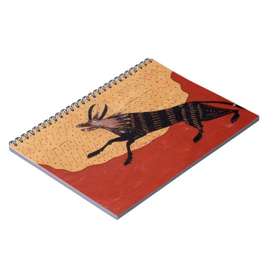 Mittelalterlich beast notebook notizblock (Linke Seite)