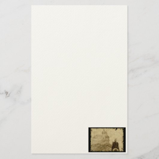 Mittelalterlich Briefpapier (Vorderseite)