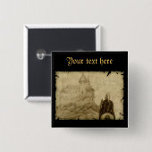 Mittelalterlich Button (Vorne & Hinten)