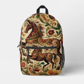 Mittelalterlich die verzauberte Stimmung im Blut Bedruckter Rucksack (Vorderseite)