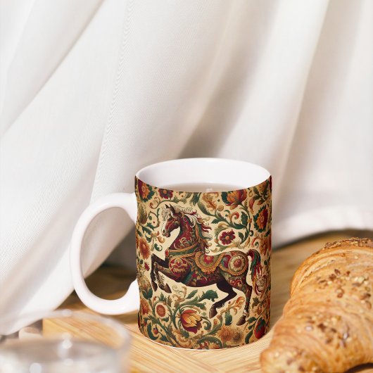 Mittelalterlich die verzauberte Stimmung im Blut Kaffeetasse