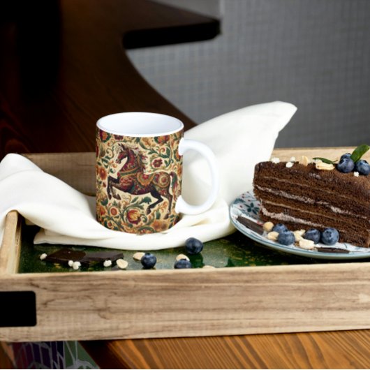 Mittelalterlich die verzauberte Stimmung im Blut Kaffeetasse