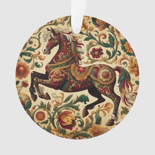 Mittelalterlich die verzauberte Stimmung im Blut Ornament (Vorderseite)