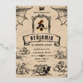 mittelalterlich folieneinladung (Vorderseite)