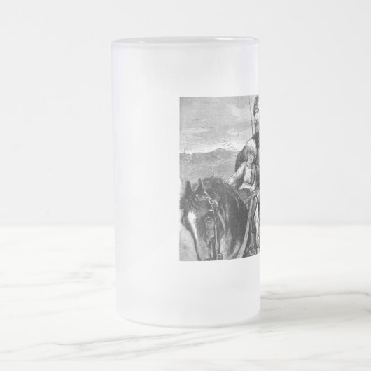 mittelalterlich mattglas bierglas (Mittel)