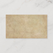 Mittelalterlich Visitenkarte (Rückseite)