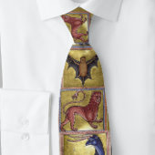 Mittelalterliche Aberdeen Bestiary Krawatte