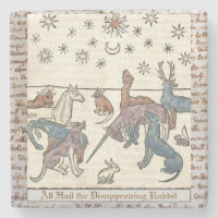 Mittelalterliche Abneigung Kaninchen Art Einhorn K