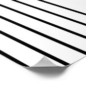 Mittelalterliche Abstrakte geometrische Pastelltaf Poster (Ecke)